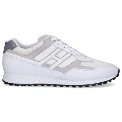Hogan Leather Sneakers H429 In White