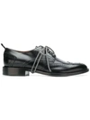 Givenchy Cruz Contrast-laces Brogues In Black