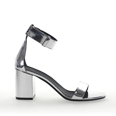 Balenciaga Strappy Sandals In Silver