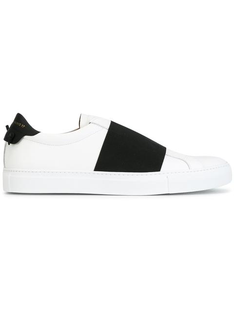 Givenchy Sneaker Slip On Elastic Leather White | ModeSens