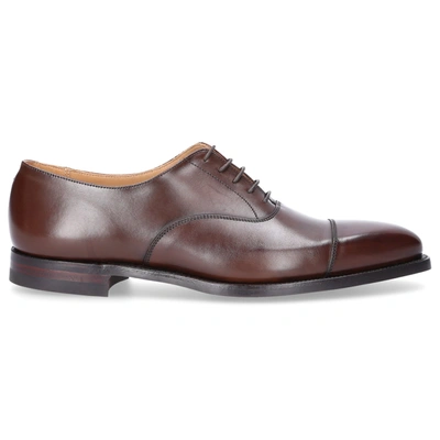 Crockett & Jones Business Shoes Oxford Hallam  Calfskin In Brown