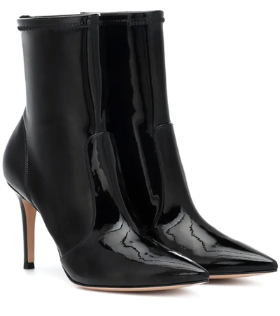 Gianvito Rossi Ankle Boots Imogen Bootie  Patent Leather In Black