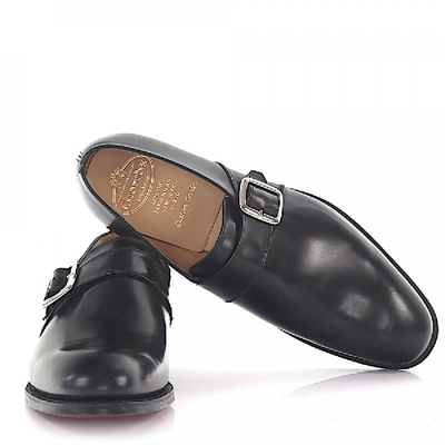 Church's Monk Shoes Calfskin Black