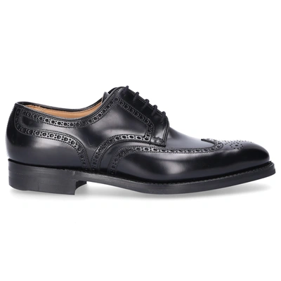 Crockett & Jones Business Shoes Derby Trafford In Black