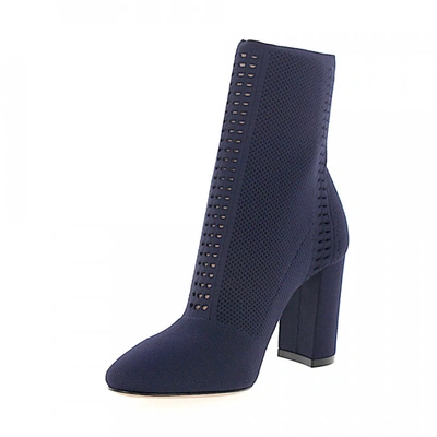 Gianvito Rossi Ankle Boots Blue Thurlow