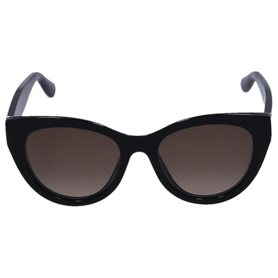 Jimmy Choo Women Sunglasses Cat Eye Chana 087ha Acetate Black