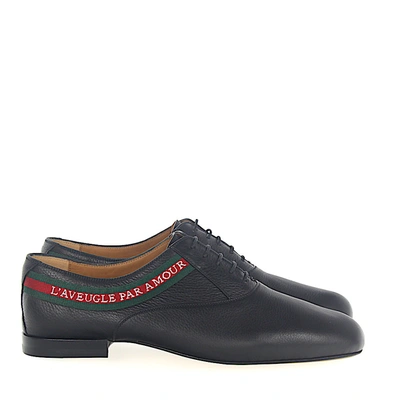 Gucci Lace Up Shoes Bxot0 In Black