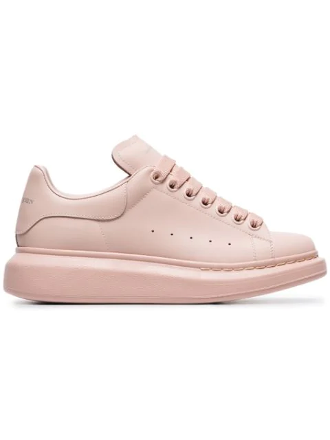 alexander mcqueen pink trainers