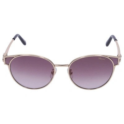 Chopard Women Sunglasses Wayfarer Schc21 0300 Metal Gold