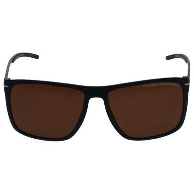 Porsche Design Sunglasses Wayfarer 8636 C Metal Actete Green