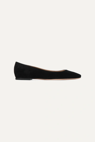 Gianvito Rossi Classic Ballet Flats In Black