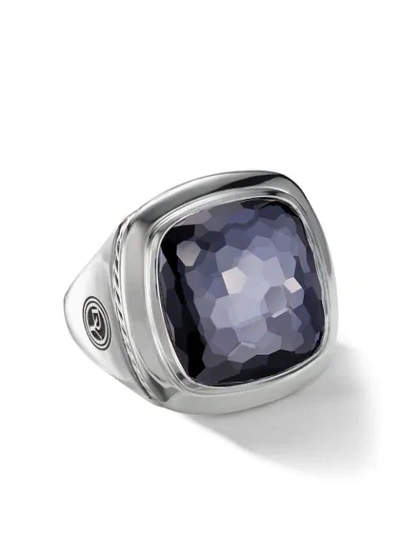 David Yurman Women's Albion Sterling Silver & Gemstone Ring/0.56" In Purple/gray