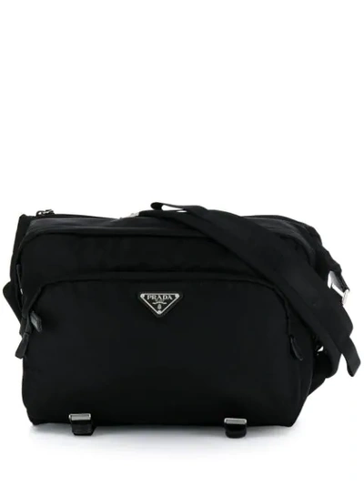 Prada Messenger Bag In Black