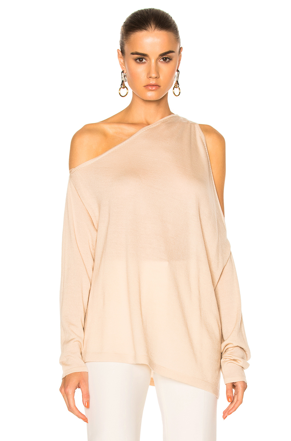 Dion Lee Off The Shoulder Top In Blush | ModeSens