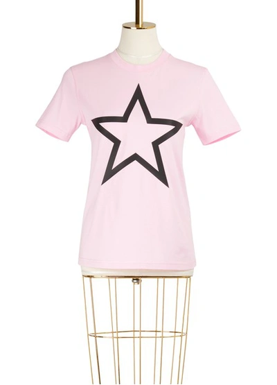 Givenchy Star T-shirt In Pink