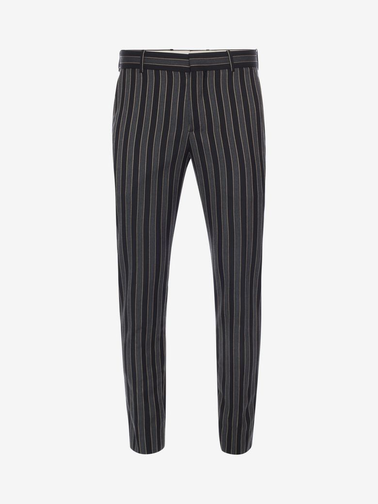 Alexander Mcqueen Medium Stripe Trousers | ModeSens