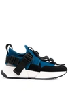 Mm6 Maison Margiela Safety Sneakers In Blue