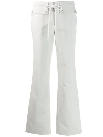 Courrèges Cropped Trousers In Neutrals