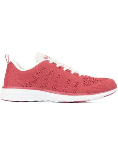 Apl Athletic Propulsion Labs Techloom Pro Two-tone Sneakers In Red