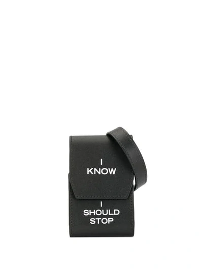 Ports V Box Belt Bag In Black