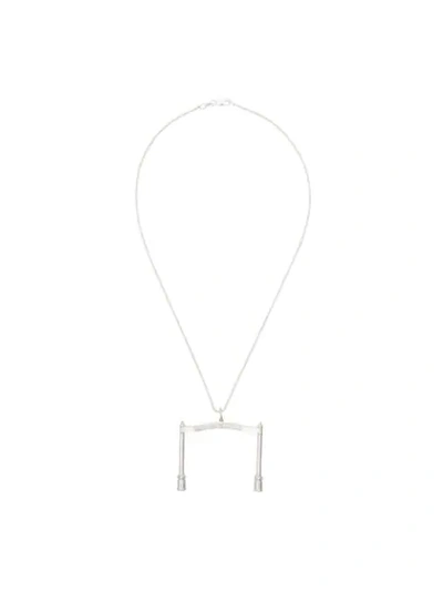 Hatton Labs Roman Road Necklace In Silver
