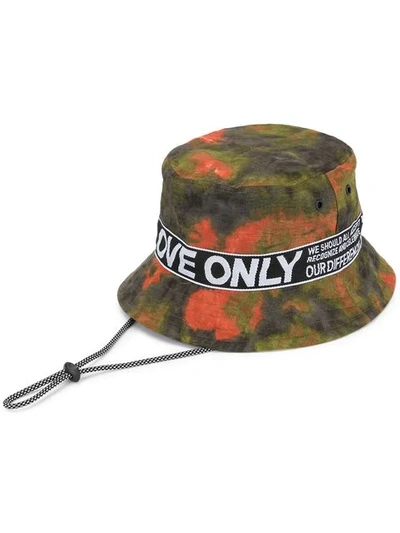 Ports V Love Only Bucket Hat In Green