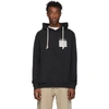 Maison Margiela Stereotype Embroidered Hoodie In Black