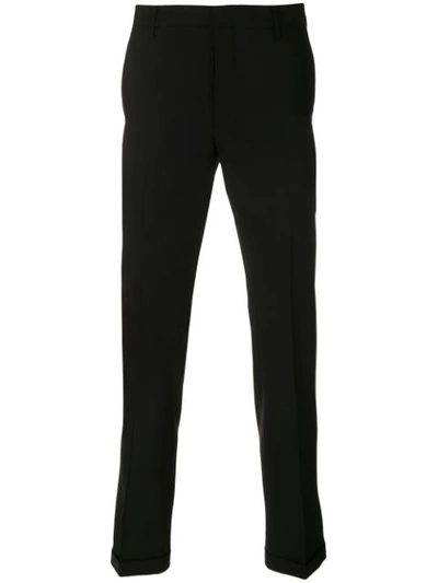 Prada Tailored Trousers In Black