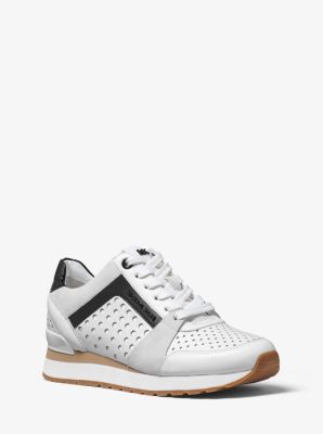 michael kors perforated sneakers