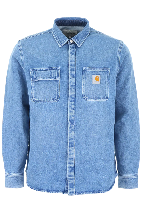 Carhartt Denim Jacket In Light Blue ModeSens