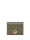 Fendi Small F Is  Wallet In Green