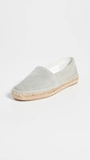 Rag & Bone Edie Suede Espadrille Loafers In Cement