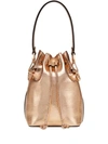 Fendi Mini Mon Tresor Bucket Bag In Gold