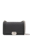 Marc Ellis Flat Shoulder Bag In Black