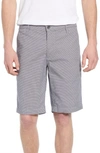 Ag Griffin Regular Fit Shorts In Navy Check