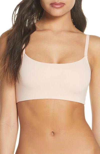 Natori Limitless Convertible Wireless Sports Bra In Golden Rose