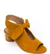 Bernardo Luna Sandal In Mustard Suede