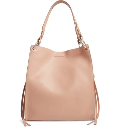 Rebecca Minkoff Kate Soft North/south Leather Tote - Beige In Doe