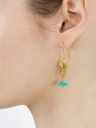 Aurelie Bidermann Roudoudou Earrings In Gold