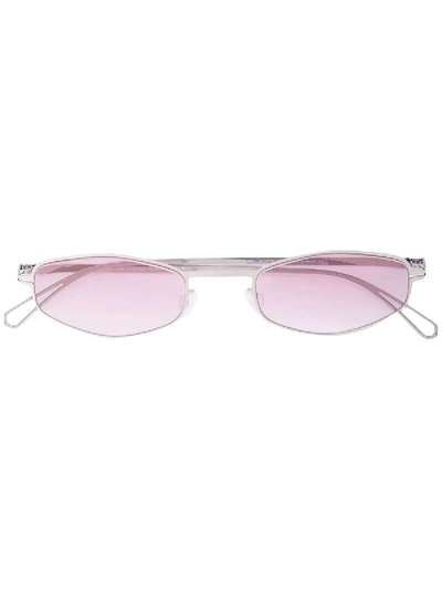 Mykita Pink Geometric Sunglasses