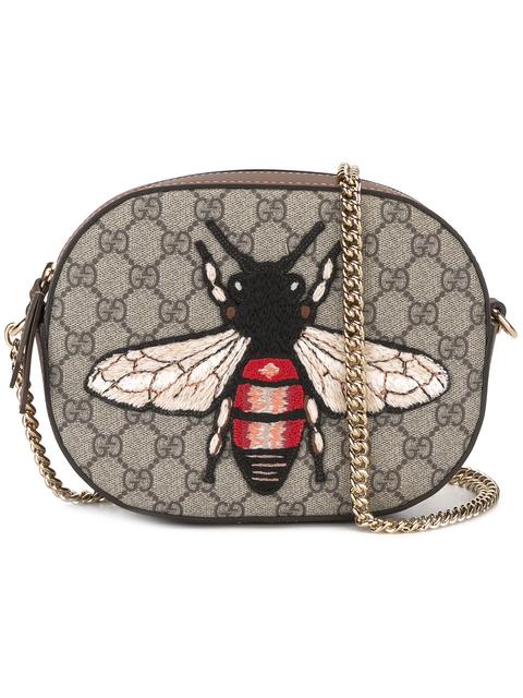 Gucci Mini Gg Supreme Bee Bag | ModeSens