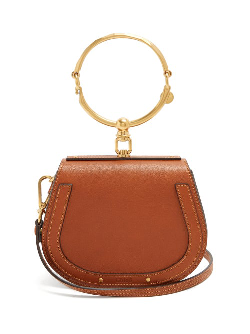 small nile bracelet leather crossbody bag