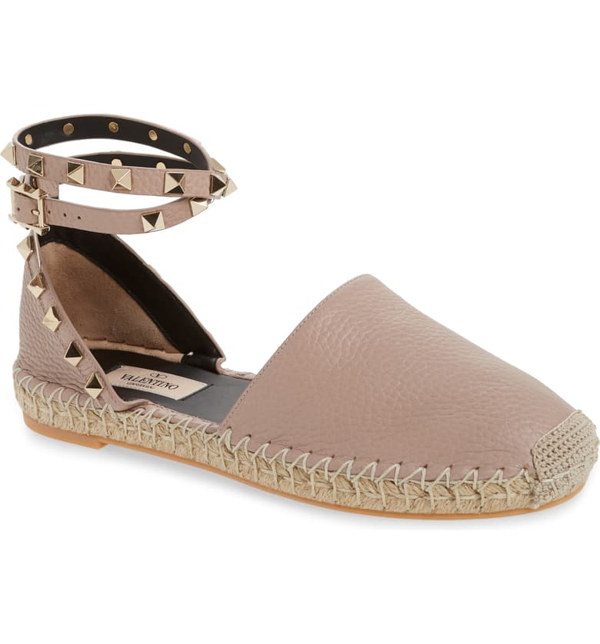 valentino espadrille flat