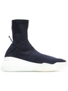 Stella Mccartney Loop Sneakers In Blue