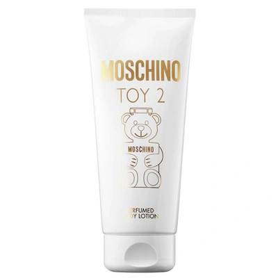 Moschino Unisex Toy 2 Lotion 6.8 oz Bath & Body 8011003845217 In Orange,white