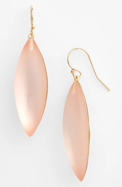 Alexis Bittar 'lucite' Small Sliver Earrings In Sunset
