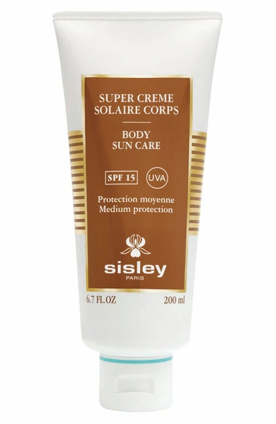 Sisley Paris Super Creme Body Sunscreen Cream Broad Spectrum Spf 15 In Default Title