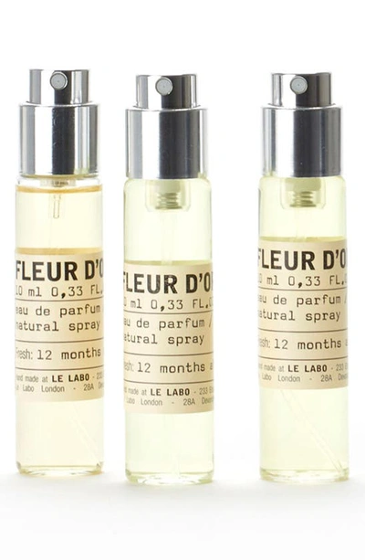 Le Labo Fleur D'oranger 27 Eau De Parfum Travel Tube Refill 3 X 10ml