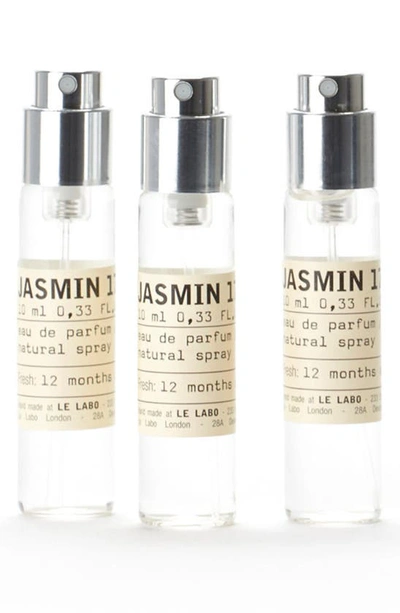 Le Labo Jasmin 17 Eau De Parfum Travel Tube Refill Trio