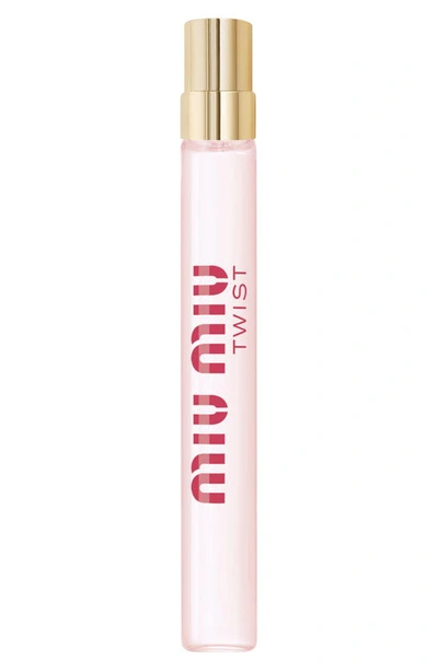 Miu Miu Twist Eau De Parfum Travel Spray 0.33 oz/ 10 ml Eau De Parfum Travel Spray